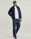 Hoodie K-Way PASCAL SHERPA POLAR DOUBLE Blue Men's Sweatshirts - 2