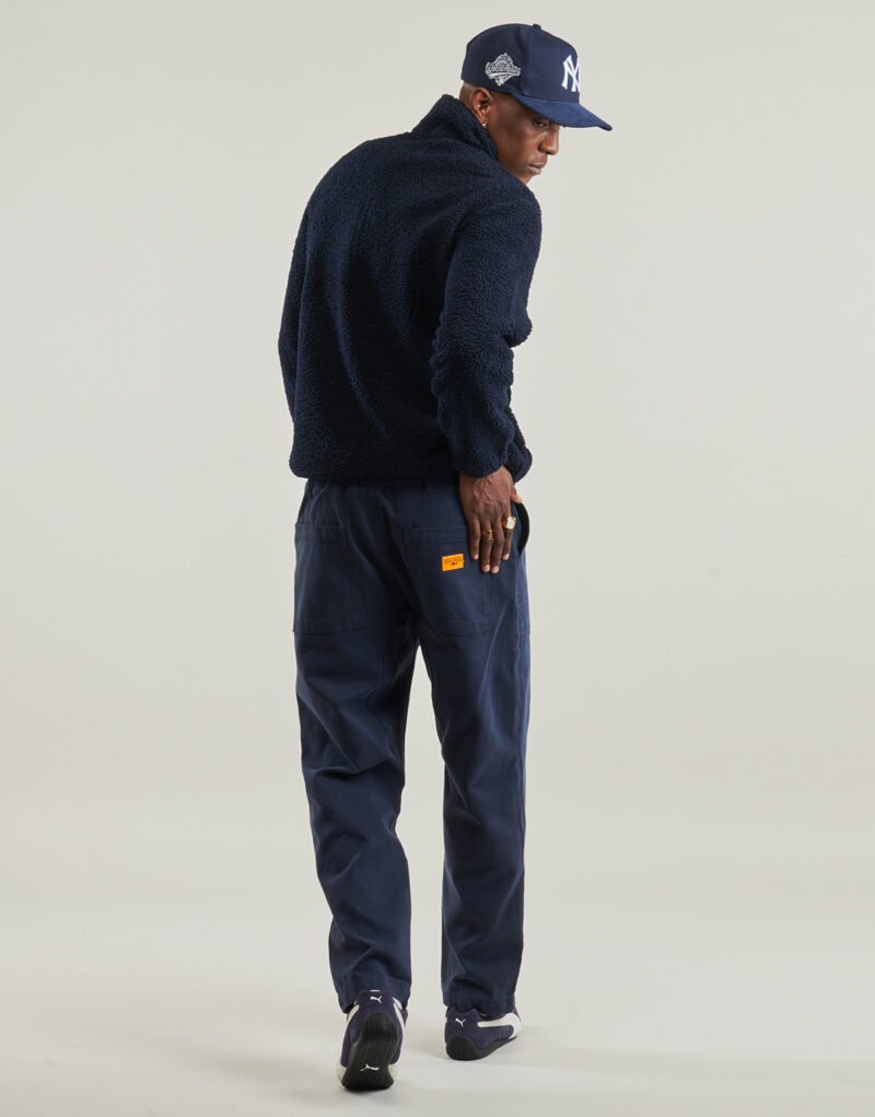Hoodie K-Way PASCAL SHERPA POLAR DOUBLE Blue Men's Sweatshirts - 4