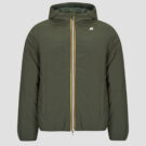 Jacket K-Way JACK PLAIN WARM Khaki Men's Jackets - 1