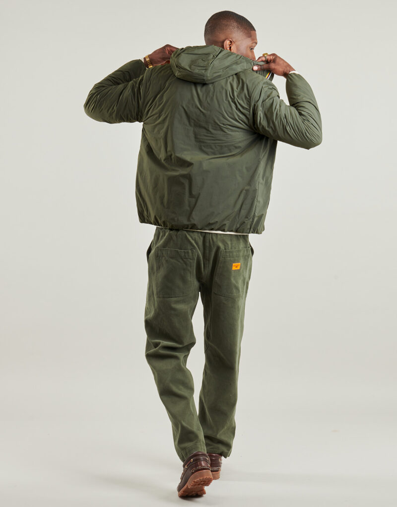 Jacket K-Way JACK PLAIN WARM Khaki Men's Jackets - 4