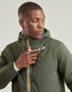 Jacket K-Way JACK PLAIN WARM Khaki Men's Jackets - 5