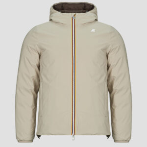 Men's jacket K-Way  JACK ST THERMO DOUBLE REVERSIBLE Beige K-Way 8056072196648
