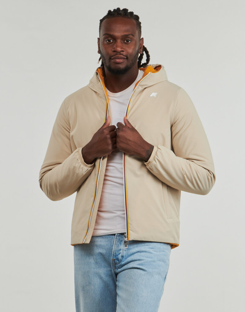Jacke K-Way JACK ST WARM DOUBLE Beige Herrenjacken - 2