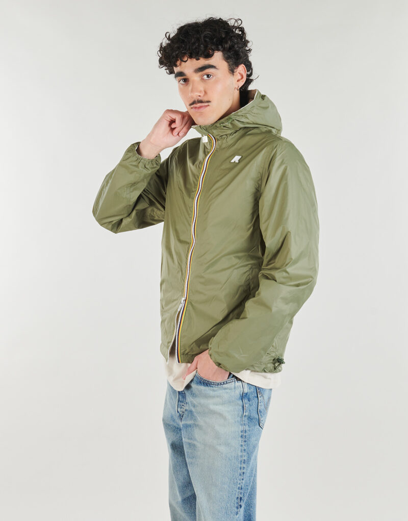 Jacke K-Way JAKE COTTON WENDBARE DOPPELTE HERRENJACKE IN MEHRFACHEN FARBEN - 3