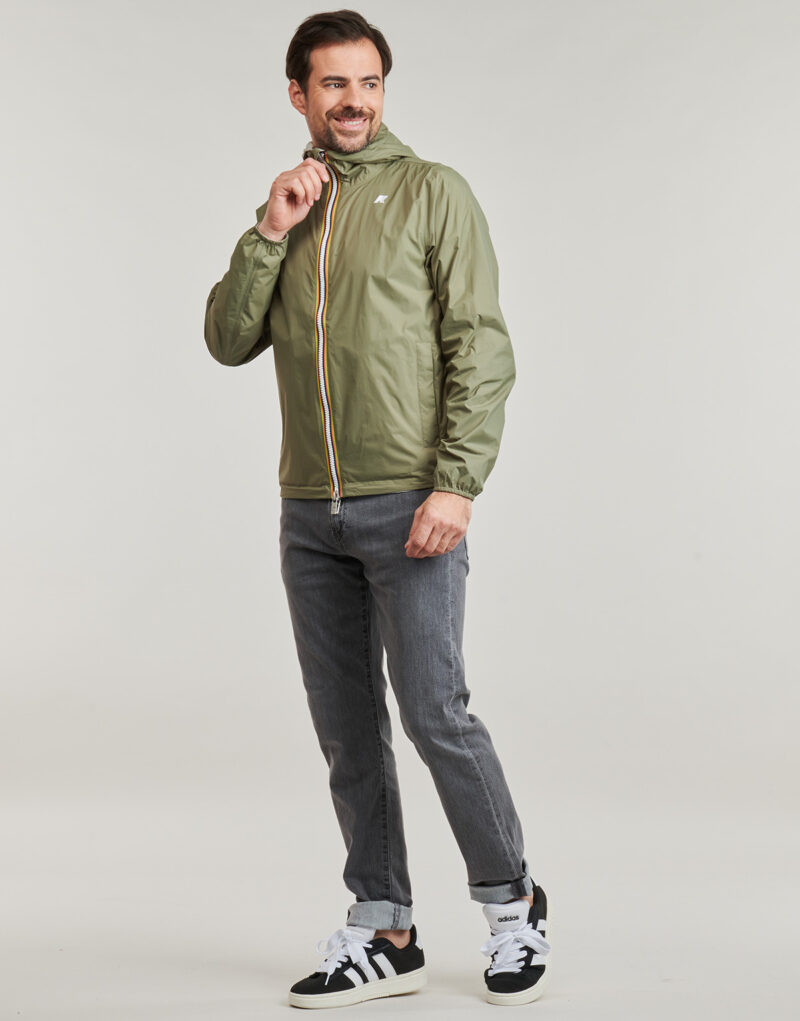 Jacke K-Way JAKE PLUS.2 DOUBLE Khaki Herrenjacken - 3