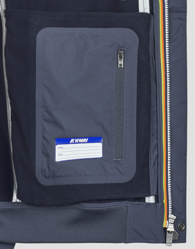 Jacket K-Way JOACHIM BONDED Blue Men's Jackets - 7