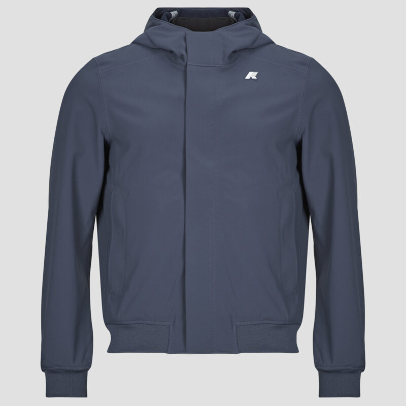 Jacket K-Way JOACHIM BONDED Blue Men's Jackets - 1