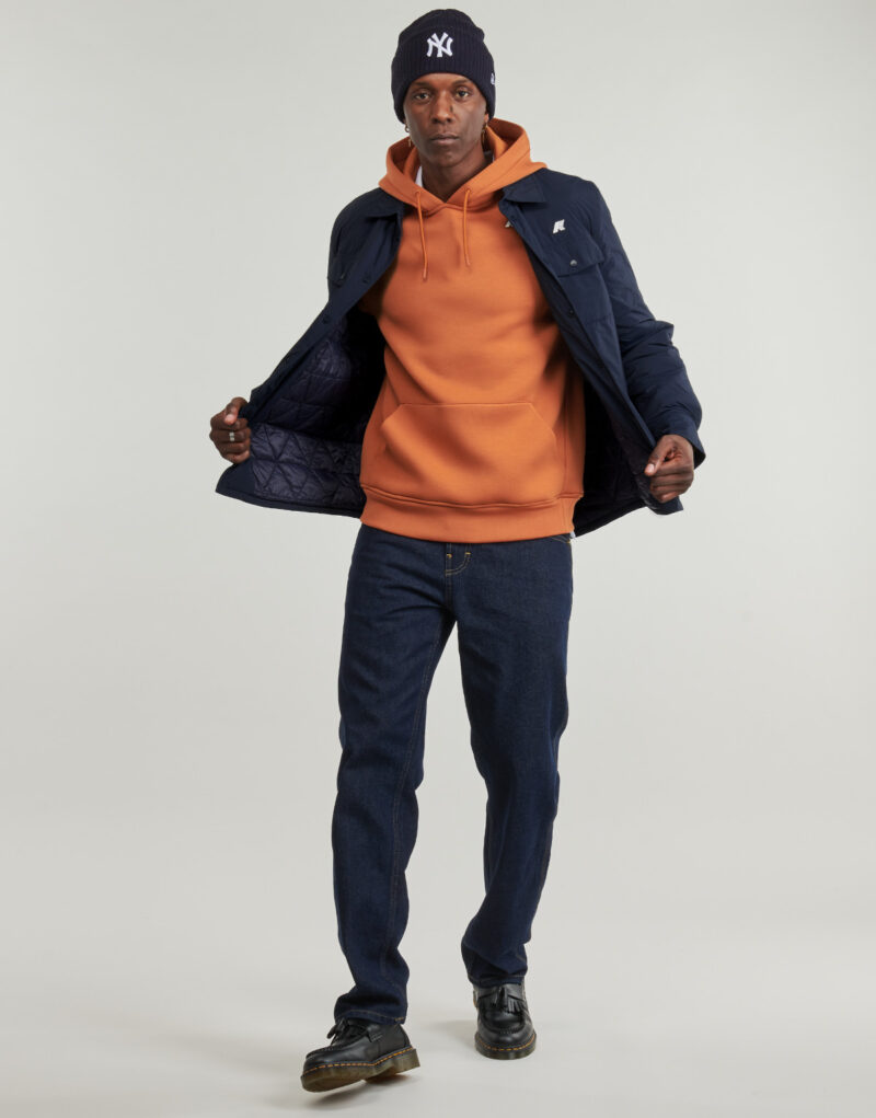 Jacket K-Way UMBERT PLAIN WARM Blue Men's Jackets - 2
