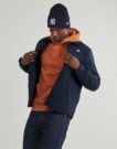 Jacket K-Way UMBERT PLAIN WARM Blue Men's Jackets - 3