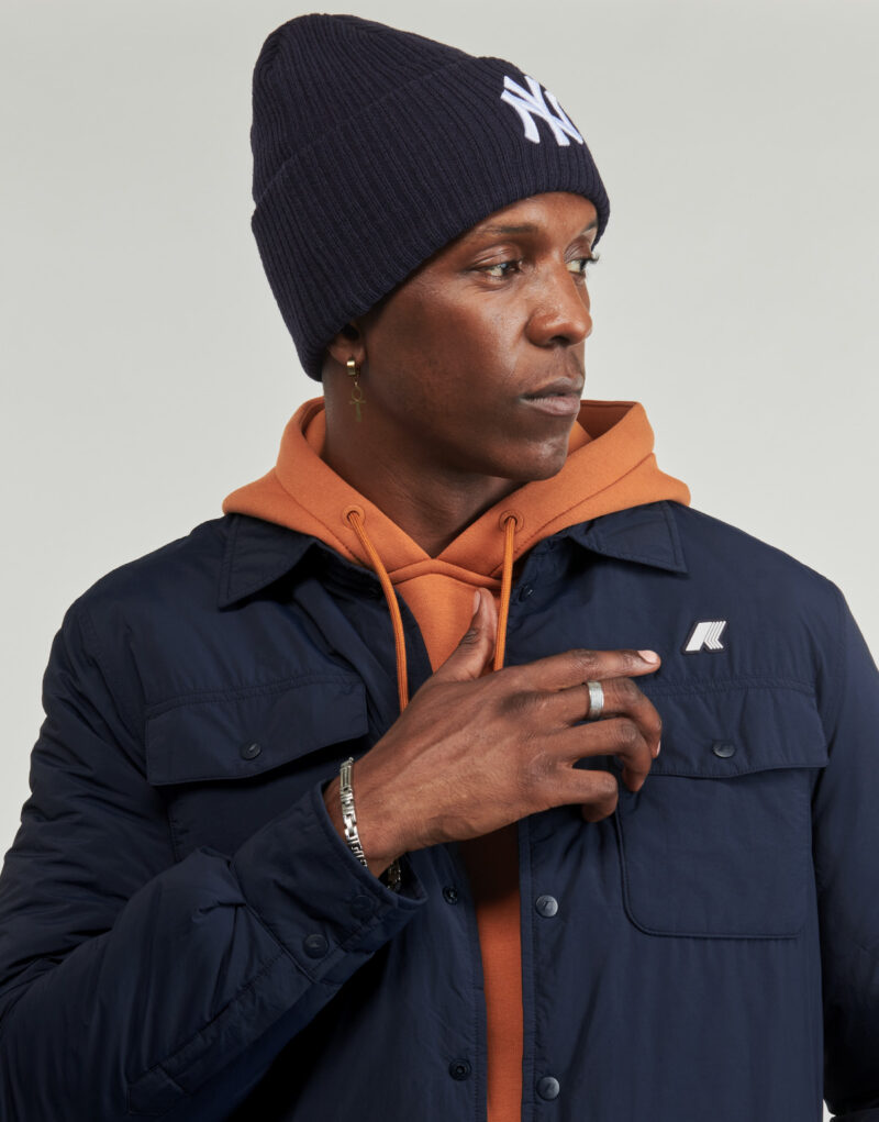 Jacket K-Way UMBERT PLAIN WARM Blue Men's Jackets - 5