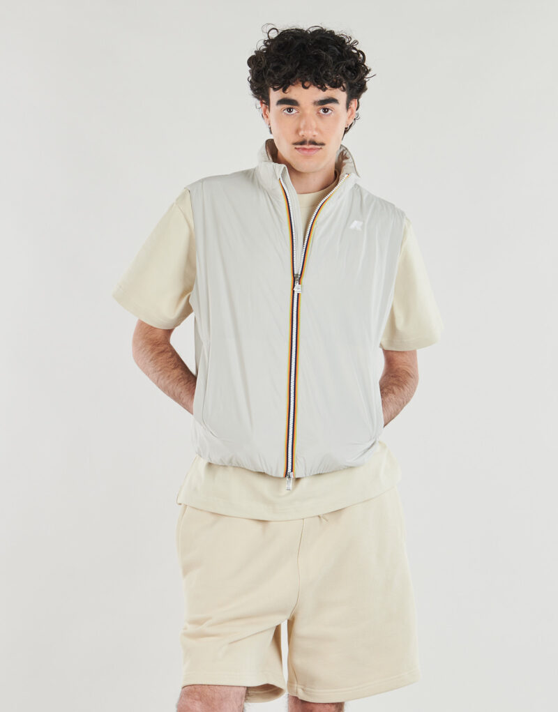 Jacke K-Way VALEN PLAIN WARM Beige Herrenjacken - 2