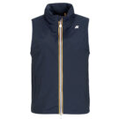Jacket K-Way VALEN STRETCH NYLON JERSEY Blue Men's Jackets - 1