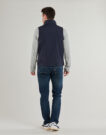 Jacket K-Way VALEN STRETCH NYLON JERSEY Blue Men's Jackets - 4