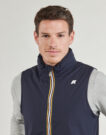 Jacket K-Way VALEN STRETCH NYLON JERSEY Blue Men's Jackets - 5