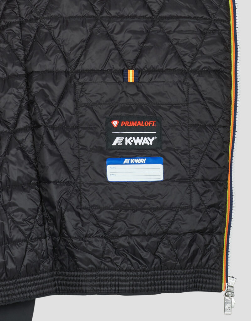 chaqueta K-Way Chaquetas negras lisas y c&aacute;lidas para hombre VALENTINE - 7