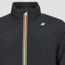 chaqueta K-Way Chaquetas negras lisas y c&aacute;lidas para hombre VALENTINE - 8