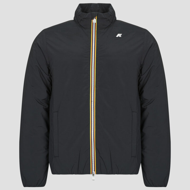 chaqueta K-Way Chaquetas negras lisas y c&aacute;lidas para hombre VALENTINE - 1