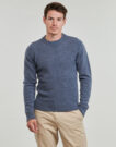 Pullover K-Way SEBASTIEN LAMMWOLLE Blaue Herrenpullover - 2