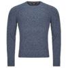 Maglione uomo K-Way SEBASTIEN LAMBSWOOL Blu K-Way 8054043570916