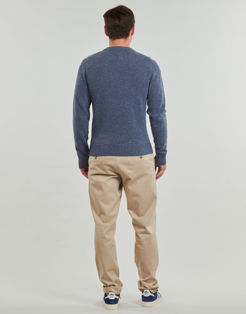 Pullover K-Way SEBASTIEN LAMMWOLLE Blaue Herrenpullover - 4