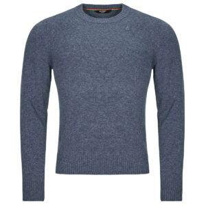 Maglione uomo K-Way  SEBASTIEN LAMBSWOOL  Blu K-Way 8054043570916