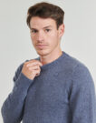 Pullover K-Way SEBASTIEN LAMMWOLLE Blaue Herrenpullover - 5