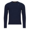 Maglione uomo K-Way SEBASTIEN LAMBSWOOL Blu K-Way 8058128605319