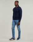 Jumper K-Way SEBASTIEN LAMBSWOOL Blue Men's Sweaters - 3