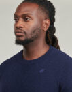 Jumper K-Way SEBASTIEN LAMBSWOOL Blue Men's Sweaters - 5