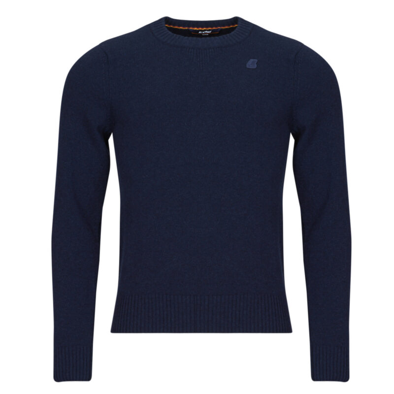 Jumper K-Way SEBASTIEN LAMBSWOOL Blue Men's Sweaters - 1