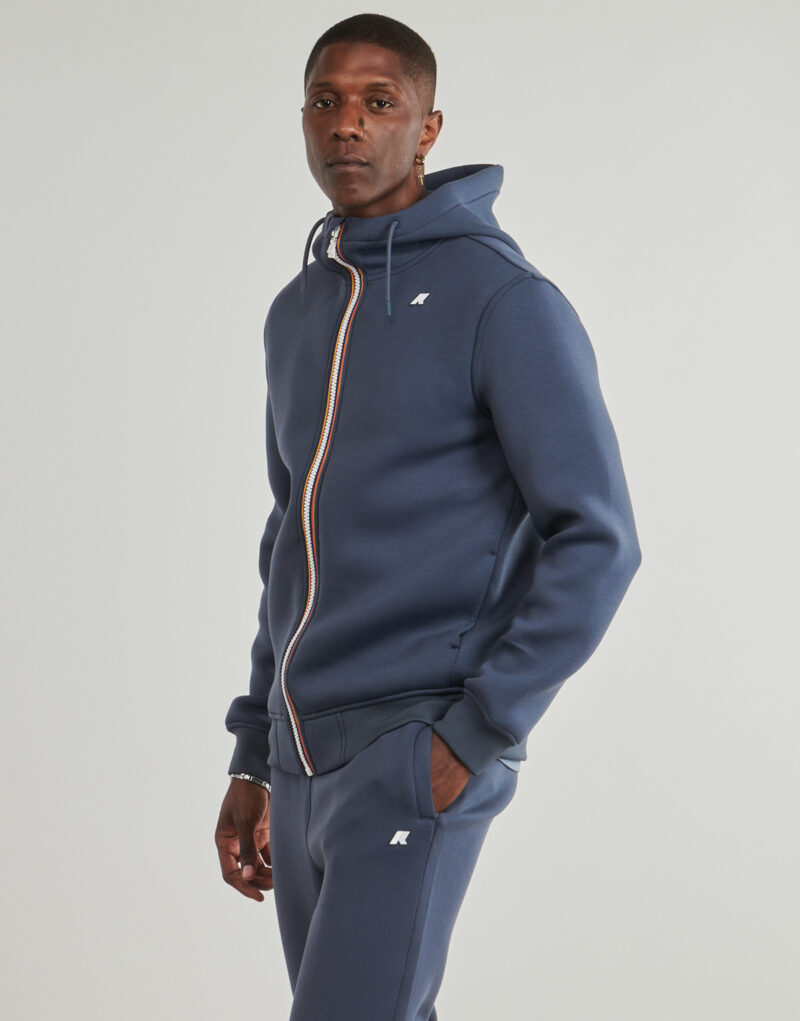 Sport trousers K-Way MICKA SPACER Blue Men's Sweatpants - 3