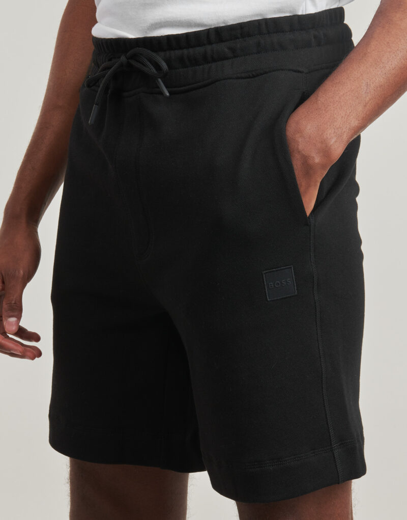 Pantalones cortos negros BOSS Sewalk para hombre - 5