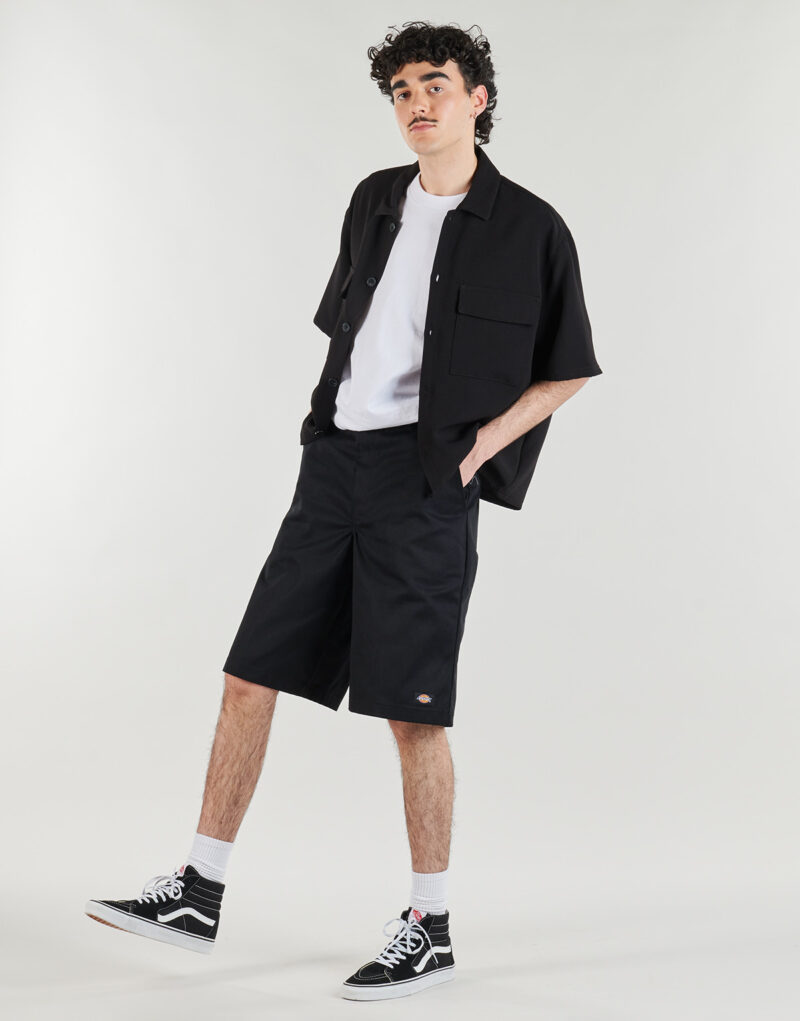 Pantalones cortos Dickies 13IN MLT PKT W/ST REC BLACK Negro Pantalones cortos Hombre - 3