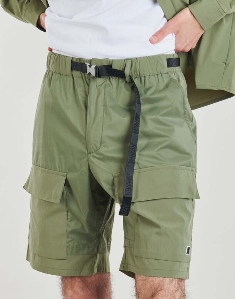 Bermudas K-Way Pantalones cortos de hombre BREGER ACTION color caqui - 5