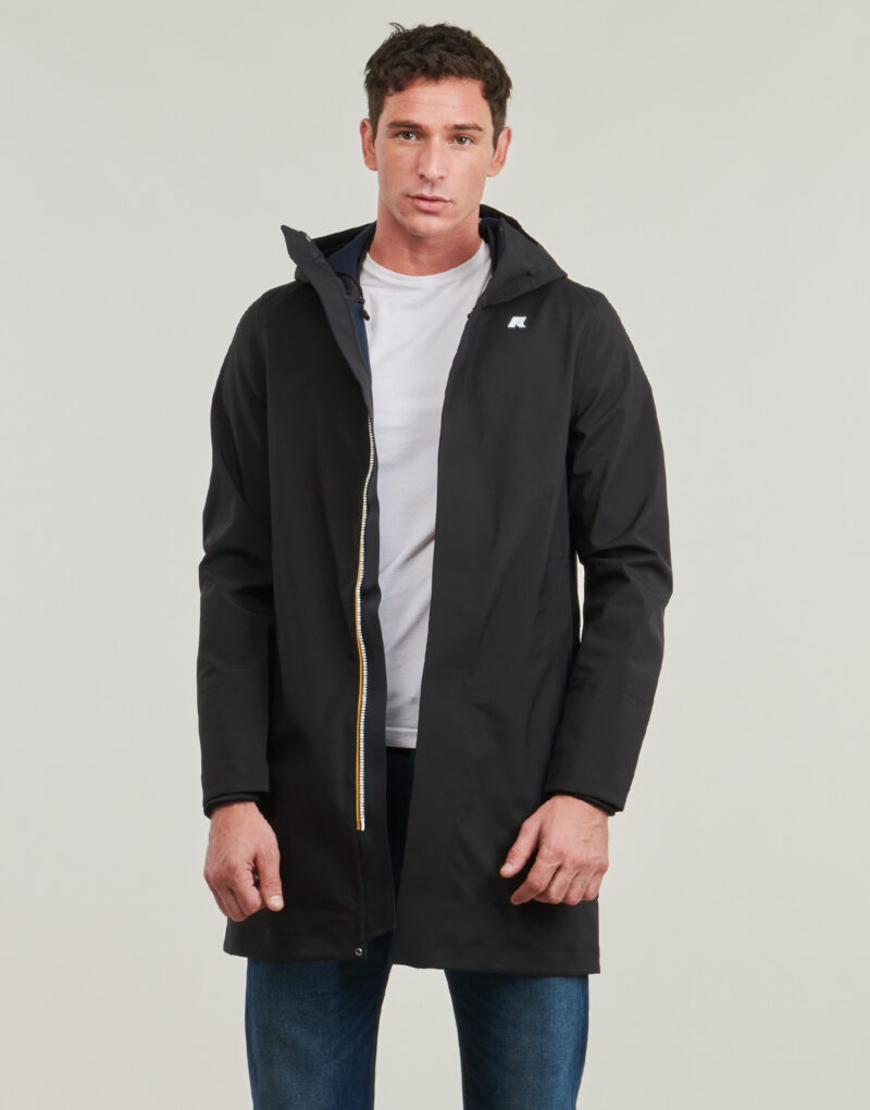 Parka K-Way Parka negra THOMAS BONDED V para hombre - 2