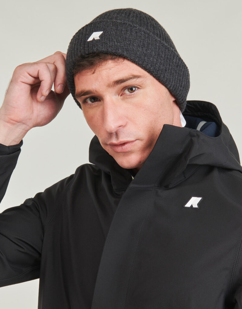 Parka K-Way Parka negra THOMAS BONDED V para hombre - 5