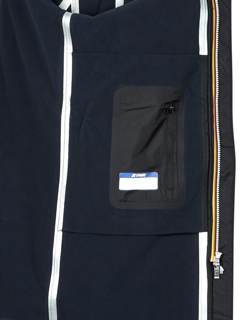 Parka K-Way Parka negra THOMAS BONDED V para hombre - 6