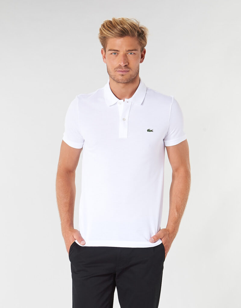 Polo  Lacoste  PH4012 SLIM  Bianco Polo Uomo - 2