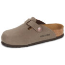 BIRKENSTOCK Boston Kids Birko-flor / Mocca / Stretto Marrone Zoccoli Bambino - 4