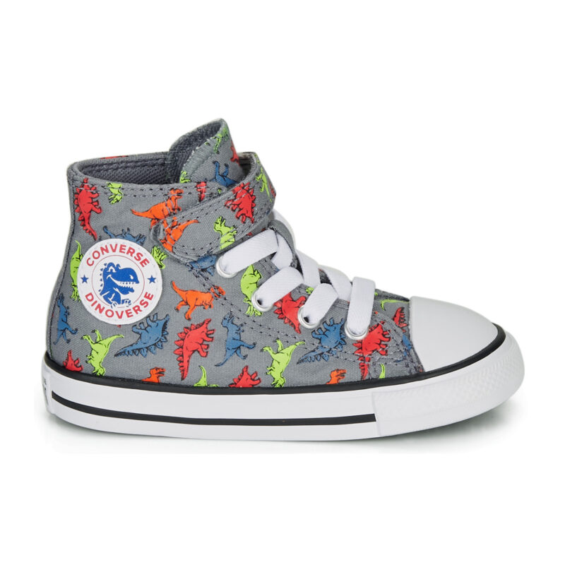 Converse CHUCK TAYLOR ALL STAR 1V DINOVERSE HI Grigio Sneakers Bambino - 2