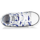 Converse CHUCK TAYLOR ALL STAR 1V SHARK BITE - OX White Sneakers Child - 6