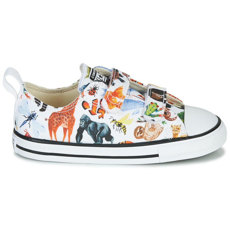 Converse CHUCK TAYLOR ALL STAR 2V - OX Multicolore - Sneakers Bambino - 2