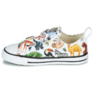Converse CHUCK TAYLOR ALL STAR 2V - OX Multicolore - Sneakers Bambino - 4