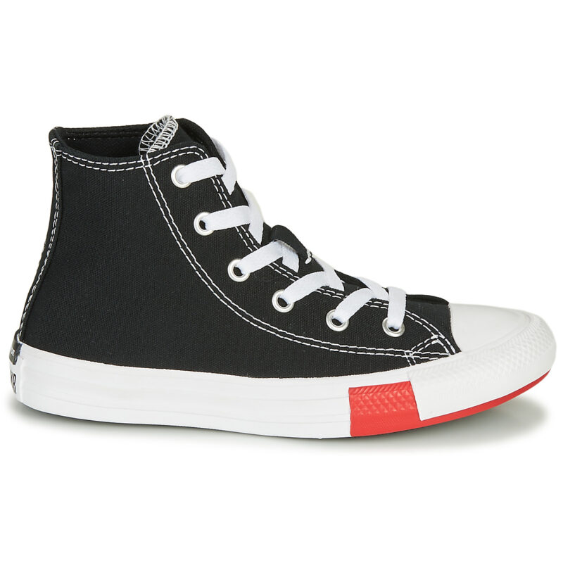 Converse CHUCK TAYLOR ALL STAR - HI Nero Sneakers Bambino - 2