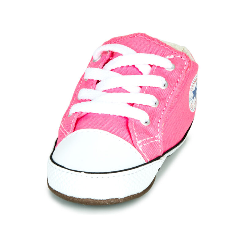 Converse CHUCK TAYLOR FIRST STAR CANVAS HI Rosa Sneakers Bambino - 3