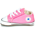 Converse CHUCK TAYLOR FIRST STAR CANVAS HI Rosa Sneakers Bambino - 4