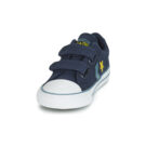 Converse STAR PLAYER 2V CANVAS OX Blu - Sneakers Bambino - 3