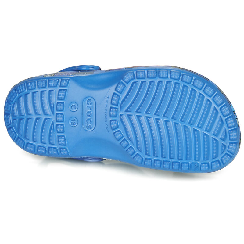 Crocs CLASSIC SHARK CLOG Blu - Zoccoli Bambino - 7