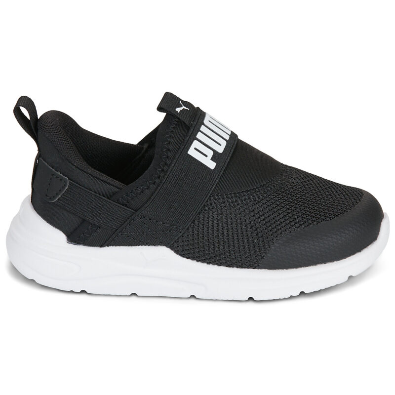 Puma Soft Wired 2 SLIPTECH Inf Nero Sneakers Bambino - 2