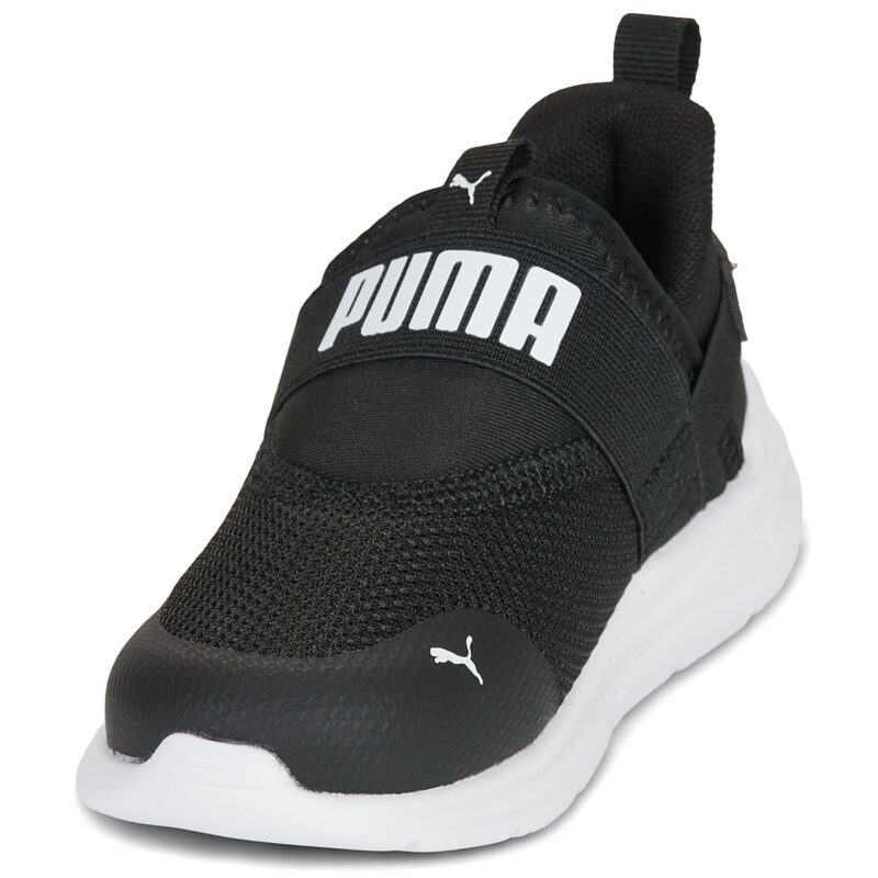 Puma Soft Wired 2 SLIPTECH Inf Nero Sneakers Bambino - 3